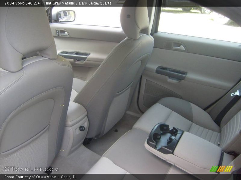 Flint Gray Metallic / Dark Beige/Quartz 2004 Volvo S40 2.4i