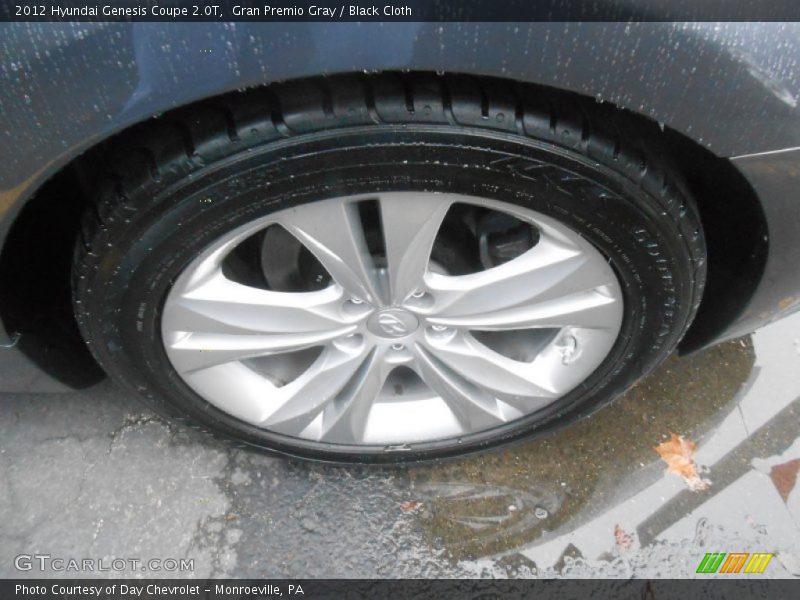 Gran Premio Gray / Black Cloth 2012 Hyundai Genesis Coupe 2.0T
