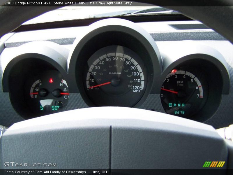 Stone White / Dark Slate Gray/Light Slate Gray 2008 Dodge Nitro SXT 4x4
