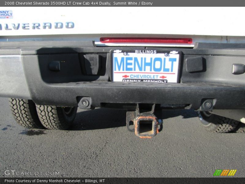 Summit White / Ebony 2008 Chevrolet Silverado 3500HD LT Crew Cab 4x4 Dually