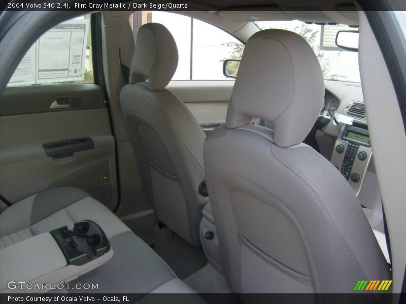 Flint Gray Metallic / Dark Beige/Quartz 2004 Volvo S40 2.4i