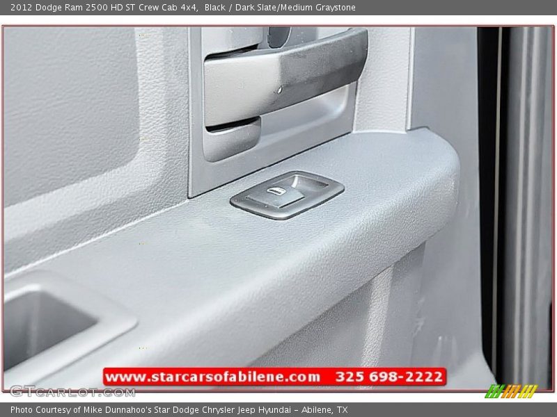 Black / Dark Slate/Medium Graystone 2012 Dodge Ram 2500 HD ST Crew Cab 4x4