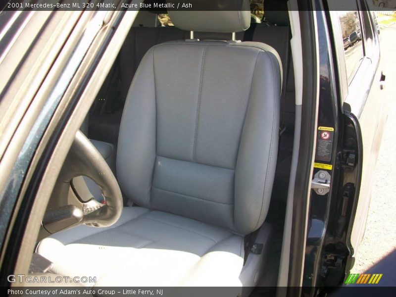 Azure Blue Metallic / Ash 2001 Mercedes-Benz ML 320 4Matic