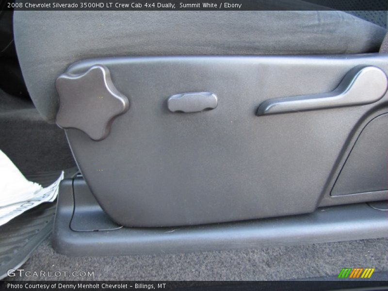 Summit White / Ebony 2008 Chevrolet Silverado 3500HD LT Crew Cab 4x4 Dually