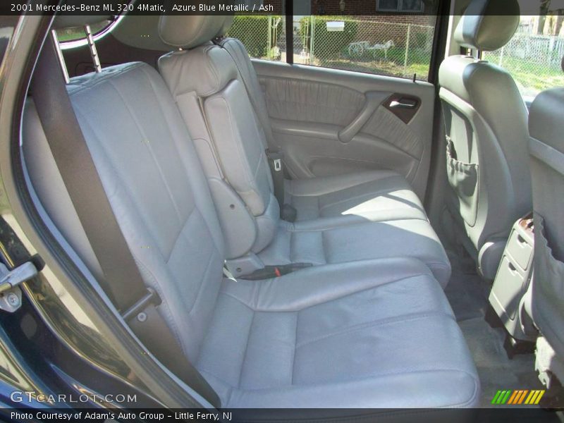 Azure Blue Metallic / Ash 2001 Mercedes-Benz ML 320 4Matic