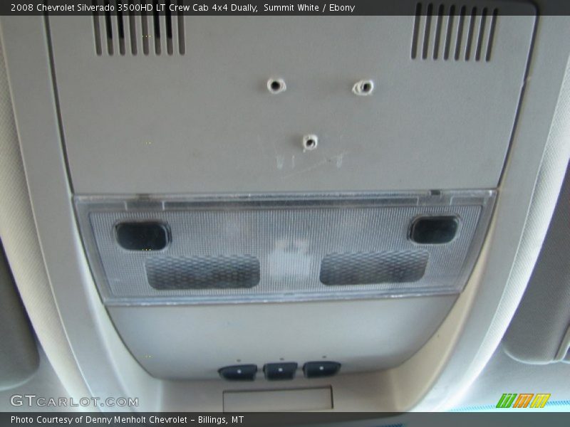Summit White / Ebony 2008 Chevrolet Silverado 3500HD LT Crew Cab 4x4 Dually