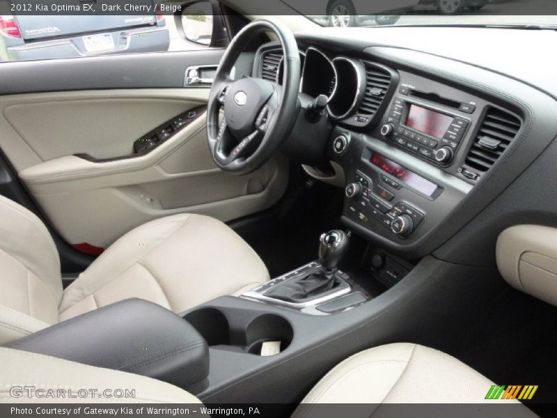 Dark Cherry / Beige 2012 Kia Optima EX