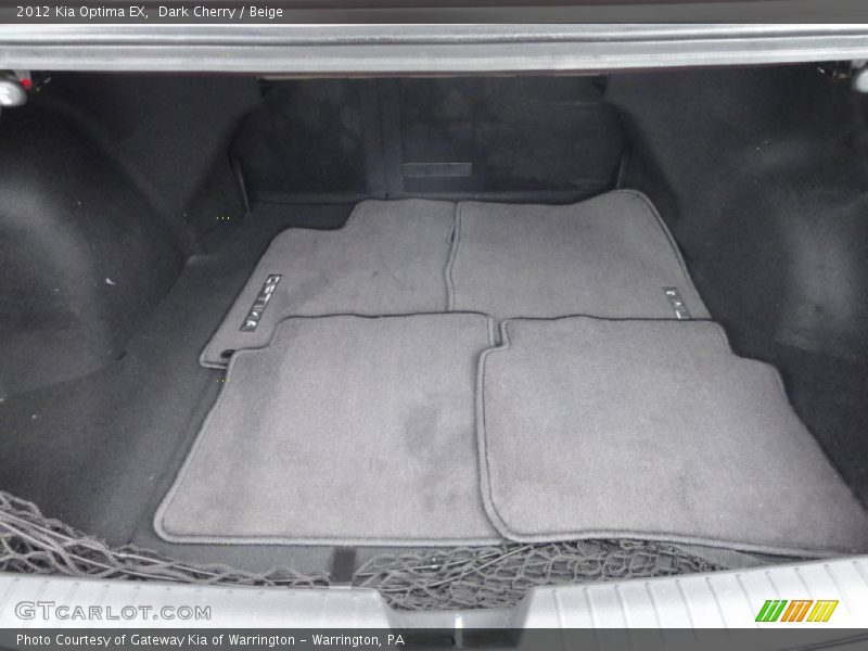Dark Cherry / Beige 2012 Kia Optima EX