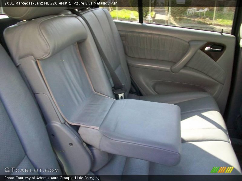 Azure Blue Metallic / Ash 2001 Mercedes-Benz ML 320 4Matic