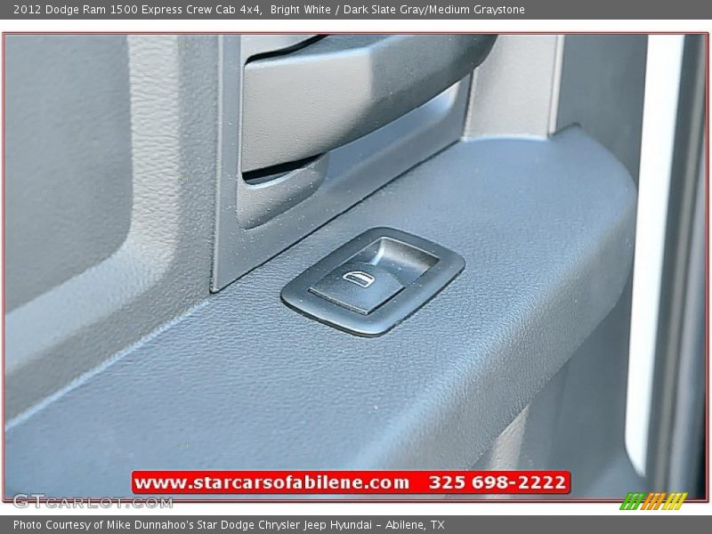 Bright White / Dark Slate Gray/Medium Graystone 2012 Dodge Ram 1500 Express Crew Cab 4x4