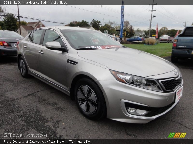 Front 3/4 View of 2012 Optima Hybrid