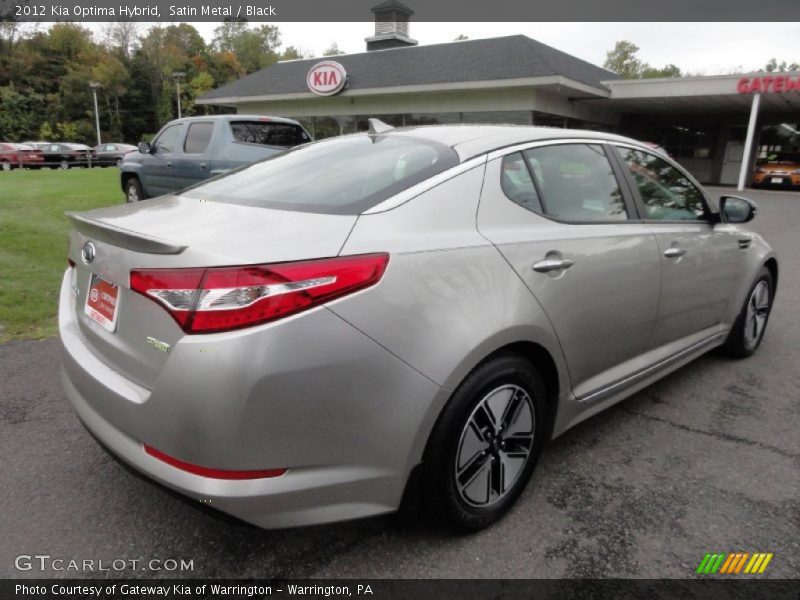 Satin Metal / Black 2012 Kia Optima Hybrid
