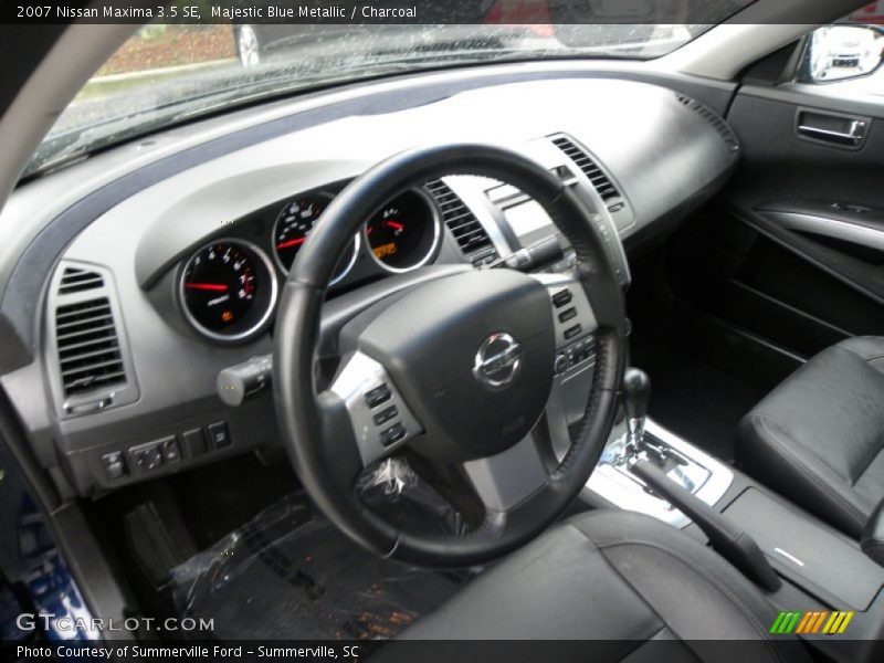 Majestic Blue Metallic / Charcoal 2007 Nissan Maxima 3.5 SE