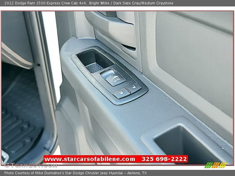 Bright White / Dark Slate Gray/Medium Graystone 2012 Dodge Ram 1500 Express Crew Cab 4x4