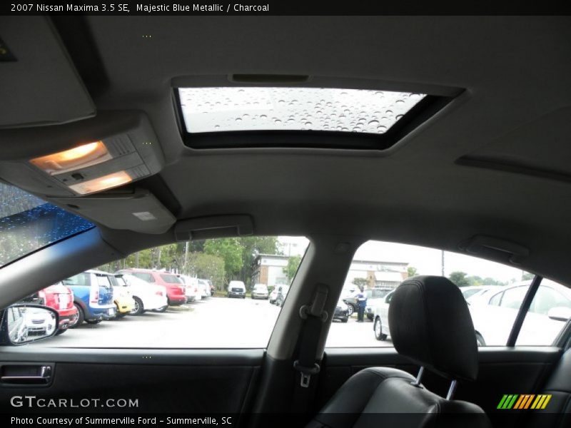 Majestic Blue Metallic / Charcoal 2007 Nissan Maxima 3.5 SE