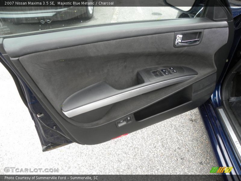 Majestic Blue Metallic / Charcoal 2007 Nissan Maxima 3.5 SE