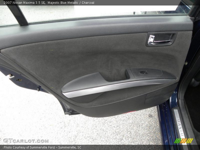 Majestic Blue Metallic / Charcoal 2007 Nissan Maxima 3.5 SE
