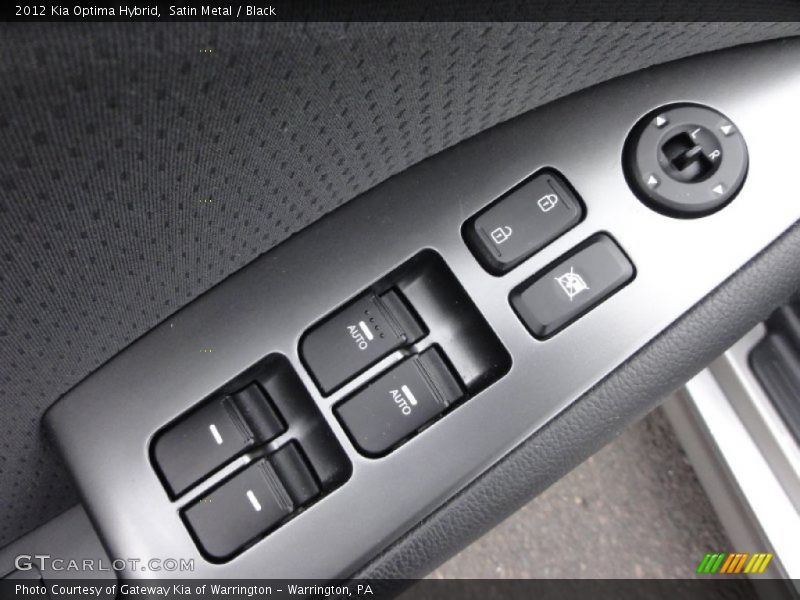 Satin Metal / Black 2012 Kia Optima Hybrid