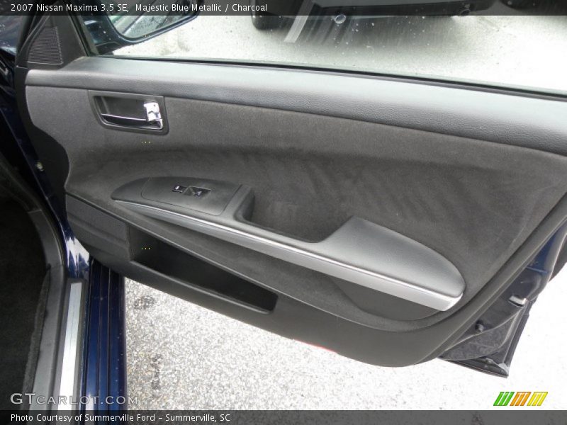 Majestic Blue Metallic / Charcoal 2007 Nissan Maxima 3.5 SE