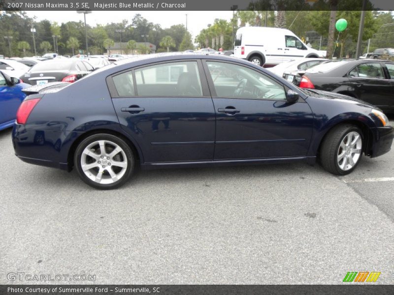 Majestic Blue Metallic / Charcoal 2007 Nissan Maxima 3.5 SE
