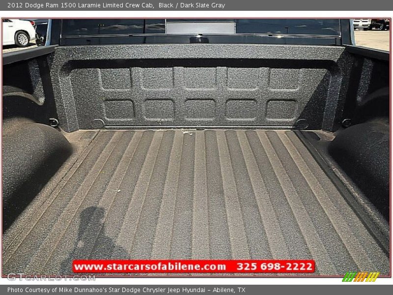 Black / Dark Slate Gray 2012 Dodge Ram 1500 Laramie Limited Crew Cab