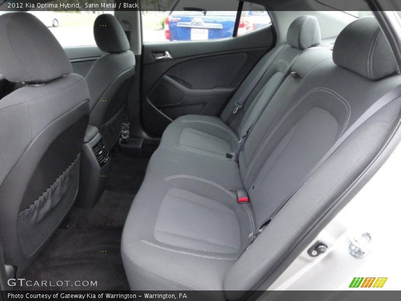 Satin Metal / Black 2012 Kia Optima Hybrid