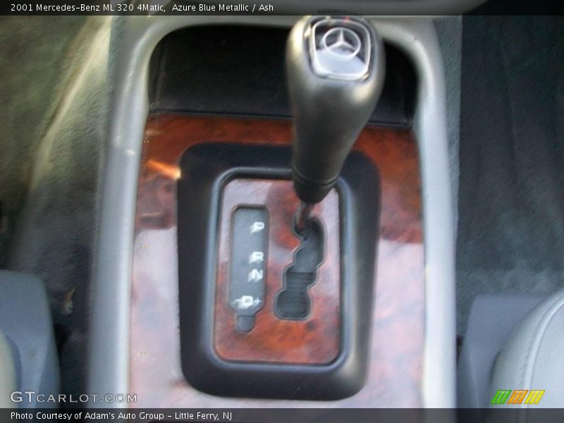 Azure Blue Metallic / Ash 2001 Mercedes-Benz ML 320 4Matic