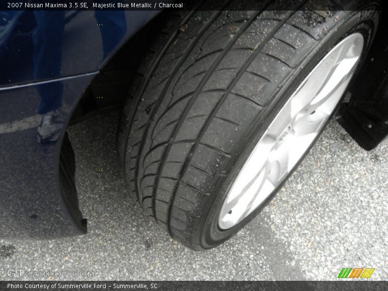 Majestic Blue Metallic / Charcoal 2007 Nissan Maxima 3.5 SE