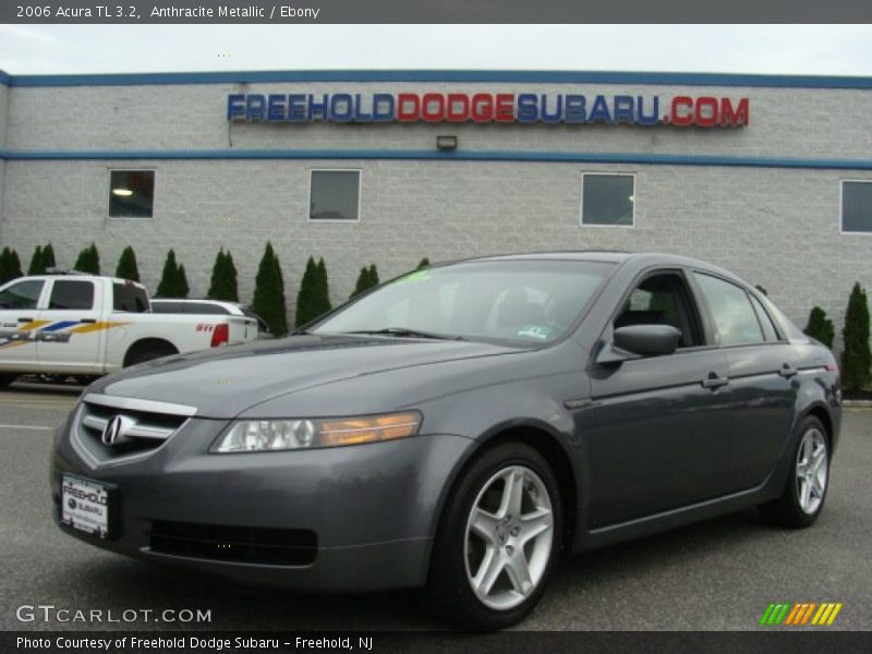 Anthracite Metallic / Ebony 2006 Acura TL 3.2