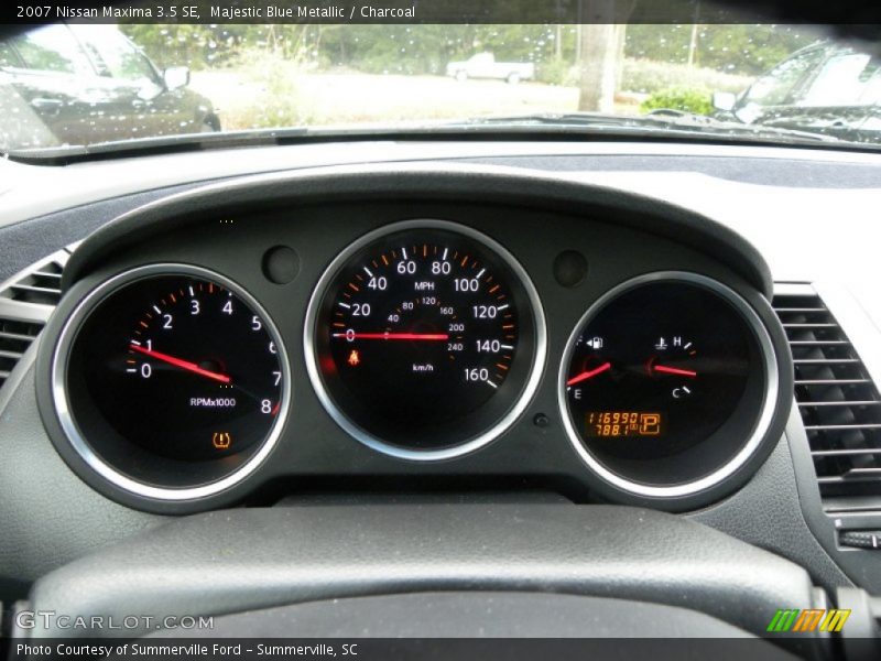 Majestic Blue Metallic / Charcoal 2007 Nissan Maxima 3.5 SE
