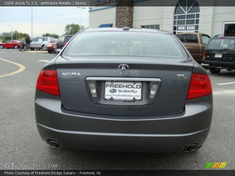 Anthracite Metallic / Ebony 2006 Acura TL 3.2