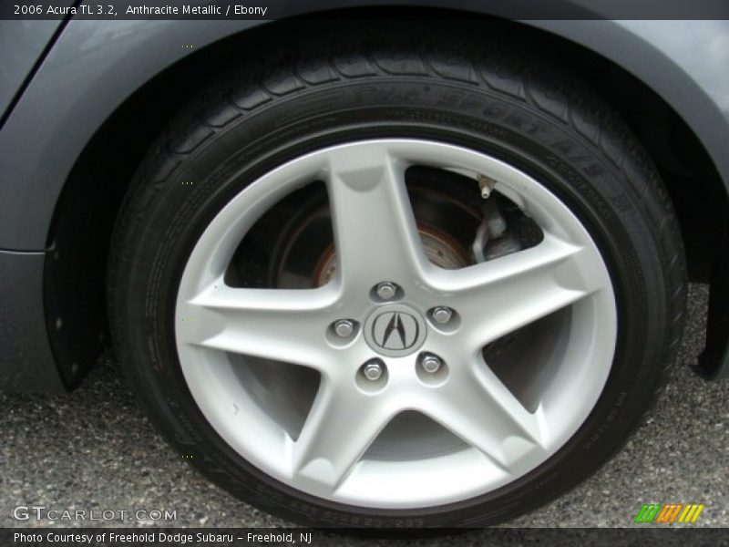 Anthracite Metallic / Ebony 2006 Acura TL 3.2