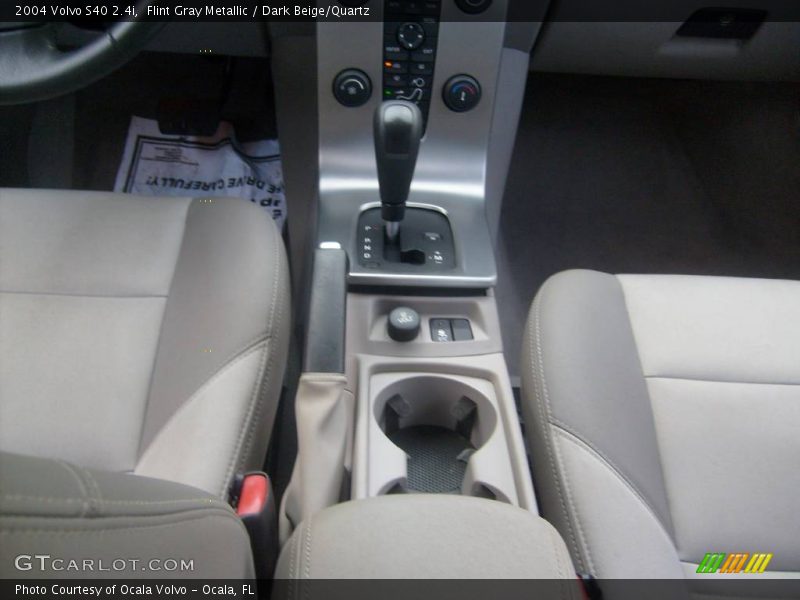Flint Gray Metallic / Dark Beige/Quartz 2004 Volvo S40 2.4i