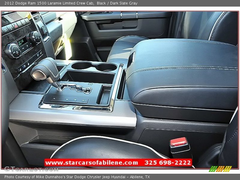 Black / Dark Slate Gray 2012 Dodge Ram 1500 Laramie Limited Crew Cab