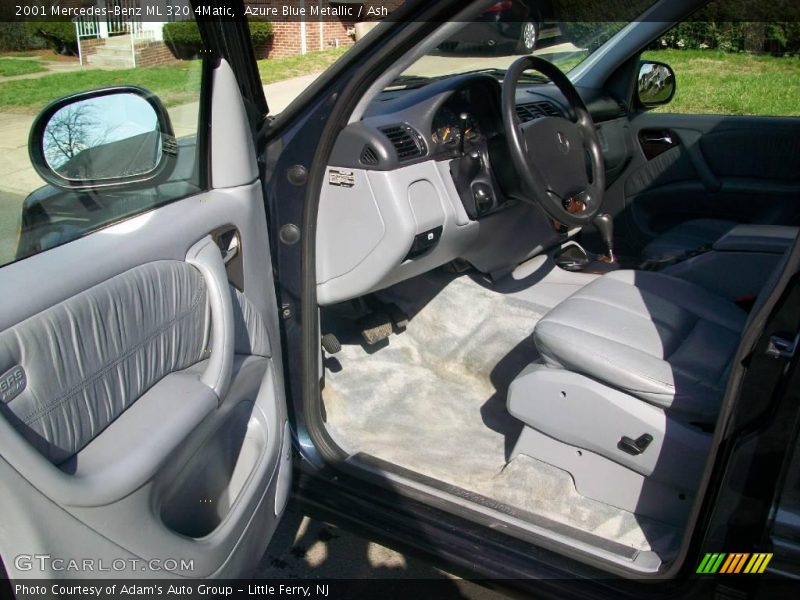 Azure Blue Metallic / Ash 2001 Mercedes-Benz ML 320 4Matic