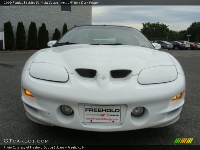 Arctic White / Dark Pewter 1999 Pontiac Firebird Formula Coupe