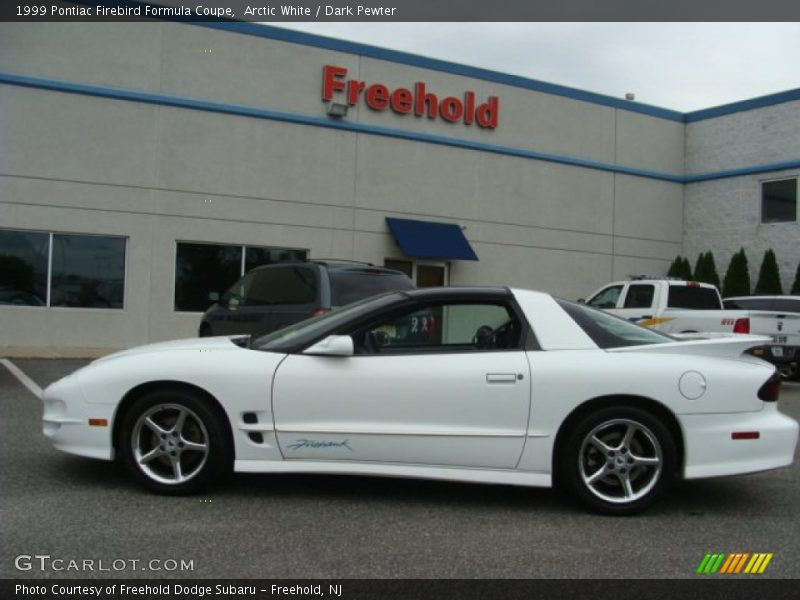 Arctic White / Dark Pewter 1999 Pontiac Firebird Formula Coupe