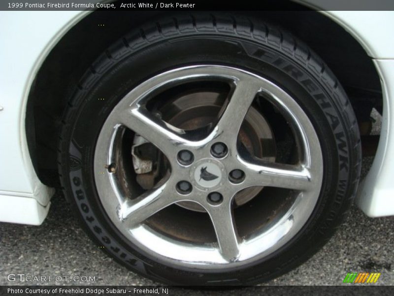 Arctic White / Dark Pewter 1999 Pontiac Firebird Formula Coupe