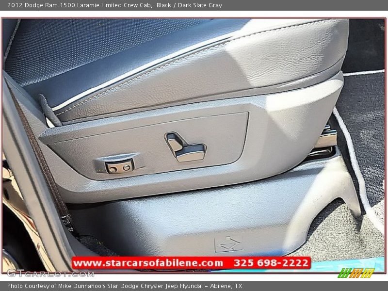 Black / Dark Slate Gray 2012 Dodge Ram 1500 Laramie Limited Crew Cab