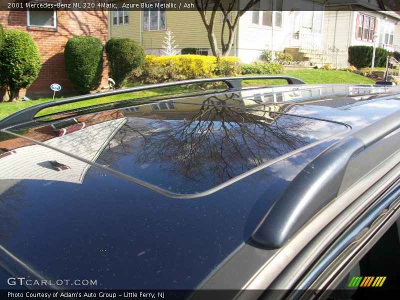 Azure Blue Metallic / Ash 2001 Mercedes-Benz ML 320 4Matic