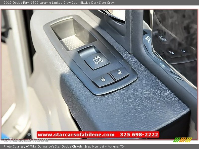 Black / Dark Slate Gray 2012 Dodge Ram 1500 Laramie Limited Crew Cab