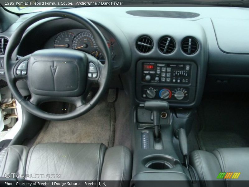 Arctic White / Dark Pewter 1999 Pontiac Firebird Formula Coupe