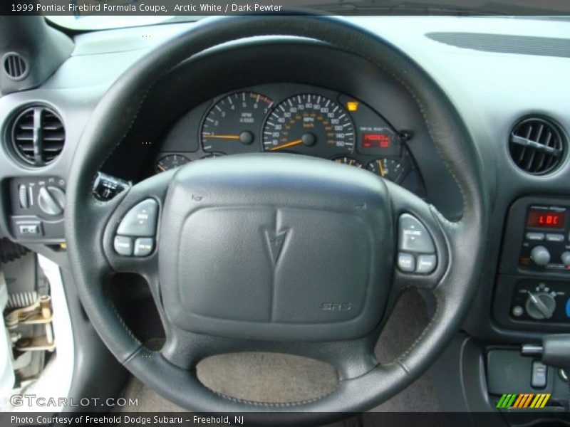 Arctic White / Dark Pewter 1999 Pontiac Firebird Formula Coupe