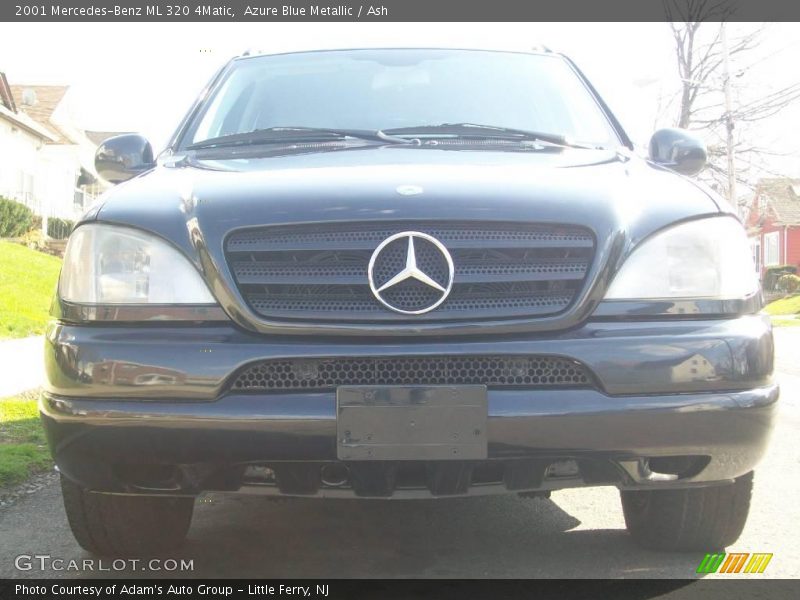 Azure Blue Metallic / Ash 2001 Mercedes-Benz ML 320 4Matic