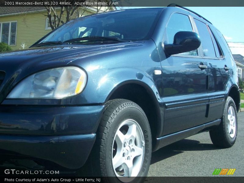 Azure Blue Metallic / Ash 2001 Mercedes-Benz ML 320 4Matic