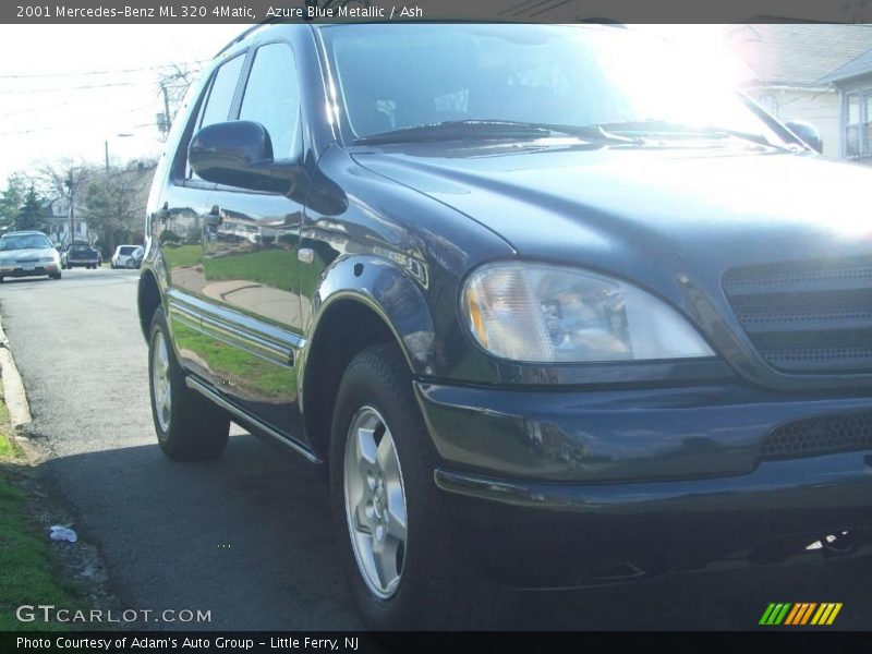 Azure Blue Metallic / Ash 2001 Mercedes-Benz ML 320 4Matic