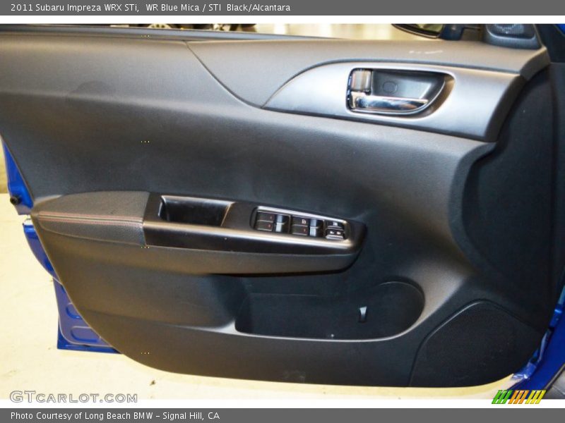 WR Blue Mica / STI  Black/Alcantara 2011 Subaru Impreza WRX STi