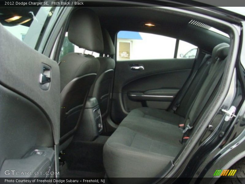 Pitch Black / Black 2012 Dodge Charger SE