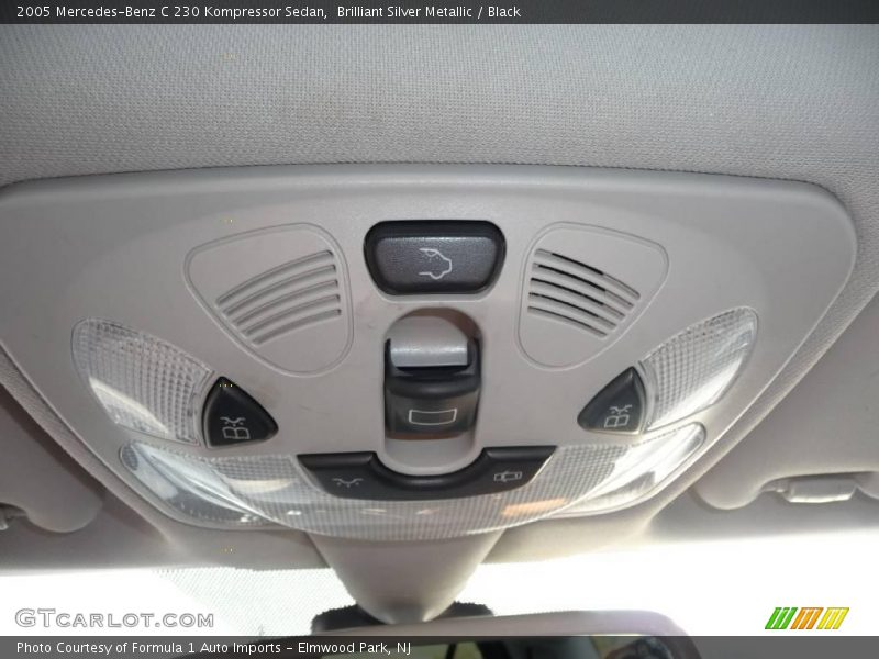 Brilliant Silver Metallic / Black 2005 Mercedes-Benz C 230 Kompressor Sedan