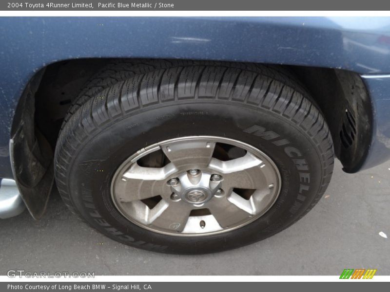 Pacific Blue Metallic / Stone 2004 Toyota 4Runner Limited